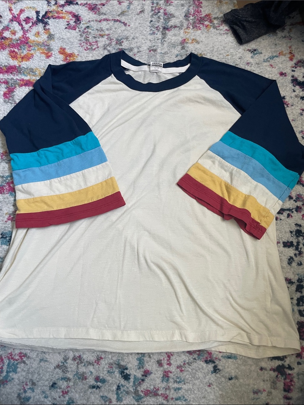 CAMP COLLECTION Come Together retro quarter sleeve shirt